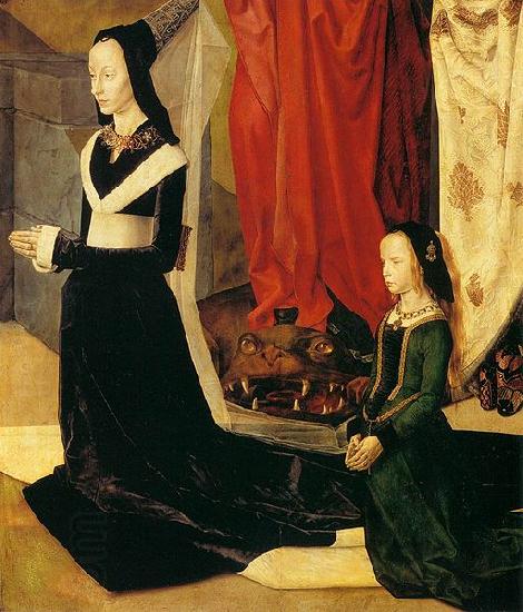 Hugo van der Goes Sts Margaret and Mary Magdalene with Maria Portinari China oil painting art